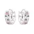 Argollas de Flores 15mm - comprar online