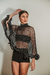 PONCHO RAIZES - PRETO - comprar online