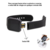 Relógio Inteligente Bluetooth 4.0 Smartwatch D20 1.3" 150mAh - ELETROEDGE.COM 