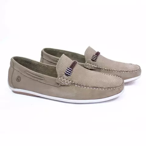 Mocassim gravata em couro GTS - Masculino - Estilo e conforto!