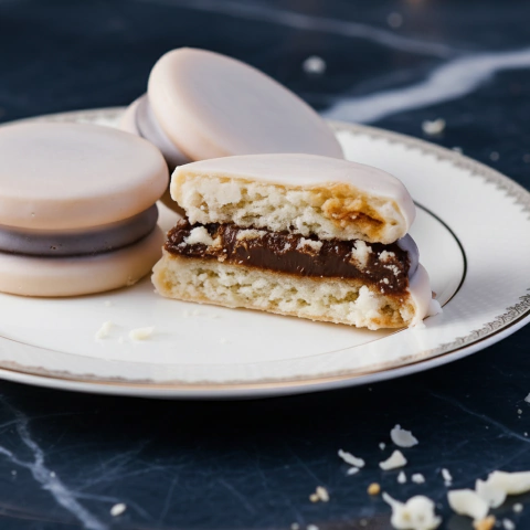 Alfajores de chocolate blanco - comprar online