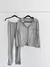 PIJAMA CAMISERO KIRA GRIS - comprar online
