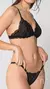 María Deluxe negro con plateado - comprar online