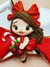 Laço Vermelho Bonequinha Doce - comprar online