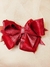Laço Vermelho Luréx e Organza - comprar online