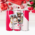 Termo Skinny Tumbler personalizado para San Valentín con diseño romántico y foto de pareja.