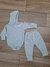 Conjunto capucha Leon Gris