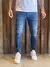 Calça azul SKINNY azul intenso - comprar online