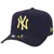 Boné 9FORTY A-Frame Snapback MLB New York Yankees Aba Curva Azul Marinho