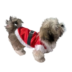 Fantasia De Natal Para Cachorro de estimação Roupa Natalina Papai Noel Pet Estampas Sortidas - comprar online