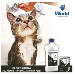 Kit C/2 Shampoo Clorexidina 500ml - World Veterinária - comprar online