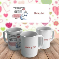 Imagen de Tazas con Frases de Amor