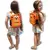 Mochila chica infantil Tigre 20x30cm