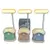Lampara Led Casita Alcancia con Portalapices y Sacapuntas varios colores 10x11cm caja