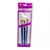 Pincel chato x5 unidades cerda gruesa 9x25cn blister