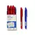 Lapicera borrable tinta azul