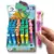 Lapicera retractil x10 colores Dinosaurio 15cm