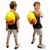 Mochila chica infantil Avion varios colores 20x30cm en internet