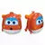 Mochila infantil Carita varios colores 26x26cm
