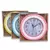 Reloj de pared varios colores 23x23cm caja