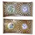 Reloj de pared con espejo decorados 26x52cm caja