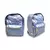 Mochila de metalasse chica varios colores 20x30cm