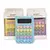 Calculadora Dexin DX-816 Multicolor 10x20cm caja