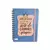 Cuaderno Libreta Celeste 15x21cm