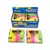 Tacos x400 hojas fluor total 7x7cm