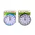Reloj Despertador varios colores 9x9cm caja
