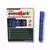 Marcador permanente x12 unidades Azul 12x14cm caja
