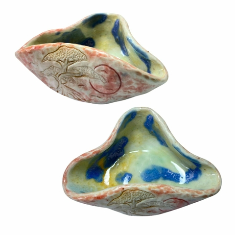 Cuia Oriental - Porcelana