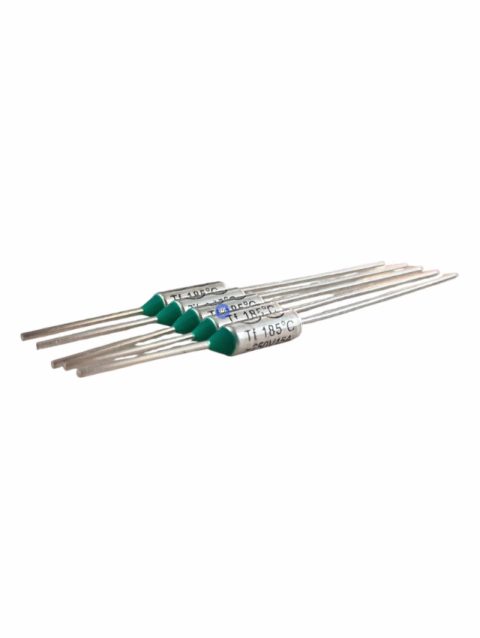 Paquete De 5 Fusibles Térmicos 185°c 10A 250v