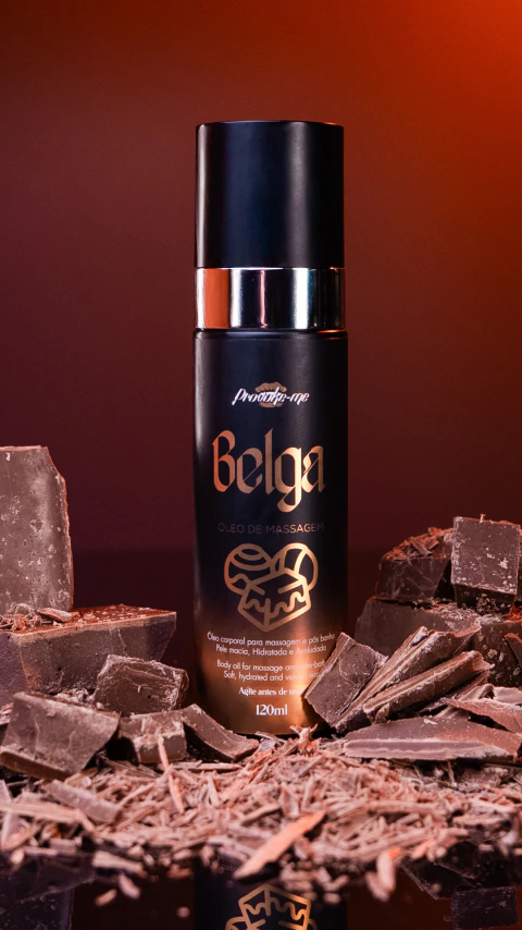 Chocolate belga óleo de massagem 120ml