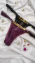 Calcinha personalizada tule tam. U ATENÇÃO A LEGENDA - comprar online