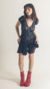 Vestido Rosa Negra