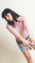 Blusa Pink Crochê - comprar online