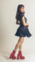 Vestido Rosa Negra - comprar online
