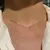 colar banhado em ouro 18k na internet