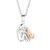 colar mulher e cachorro banhada a ouro 18k - comprar online