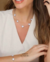 colar, brinco e pulseira TREVO conjunto banhada a ouro 18k - comprar online