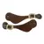 Par De Correia De Espora Mangalarga Marchador Couro - comprar online