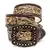 Cinto Floral Couro - loja online