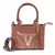 Bolsa Feminina Bordada Lorena Country Alça Transversal Removível