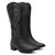 Imagem do Bota Feminina Texana Western Bordada Cano Alto