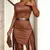 Vestido Suede de alça com Franjas laterais na internet
