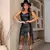 Vestido Courino Franjas - comprar online