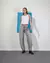 Pantalón Jean Vertu Balloon Nathy Gris - comprar online