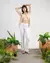Pantalón Gabardina Oxford Poseidon Blanco en internet