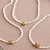 Colar De Pérola Com Inicial Use Parda - loja online
